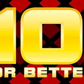 10s or Better by 1x2gaming, showcased at spinorhinocasino.gr.com – game logo