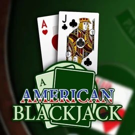 American Blackjack logo by Habanero at Spinorhino Casino