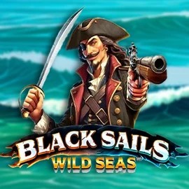 Official Slots logo: Black Sails Wild Seas by Infinity Dragon Studios at Spinorhino Casino