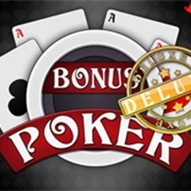 Bonus Poker Deluxe - 3 Hands casino game by RTG (Reel Time Gaming) – featured logo at Spinorhino Casino