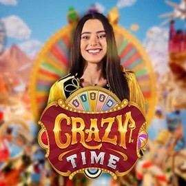 Play the Crazy Time slot by Evolution on Spinorhino Casino