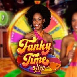 Funky Time logo by Evolution Spinorhino Casino