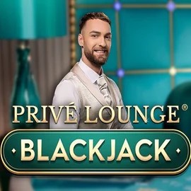 Privé Lounge Blackjack logo by Pragmatic Play at Spinorhino Casino
