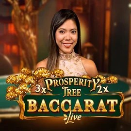 Prosperity Tree Baccarat slot icon by Evolution, available at Spinorhino Casino