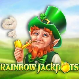 Rainbow Jackpots game by Red Tiger Gaming – logo hosted on Spinorhino Casino