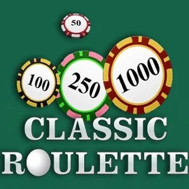 Roulette online game logo by OneTouch Games on spinorhinocasino.gr.com