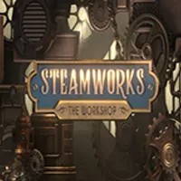 Steamworks The Workshop logo by Peter & Sons at Spinorhino Casino