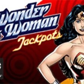 Try Wonder Woman Jackpots slot by Amaya on spinorhinocasino.gr.com – logo image